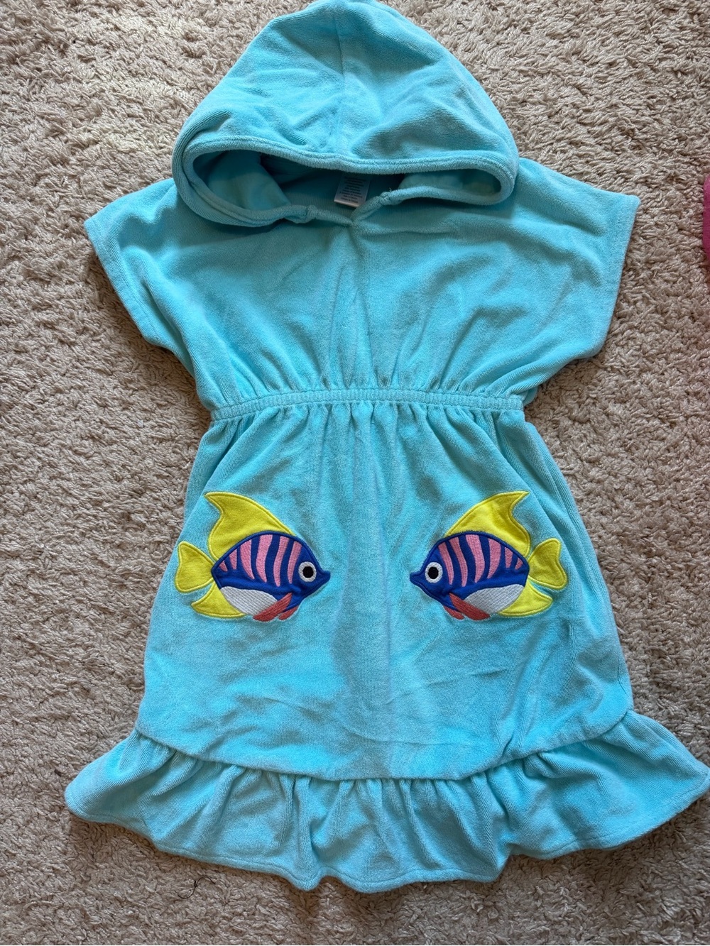 Girls Gymboree Fish Swim Cover Up